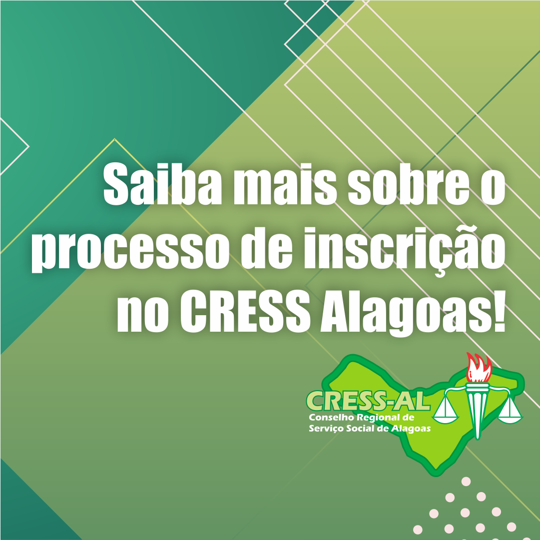Cress Saiba Mais Sobre O Processo De Inscrição No Cress Alagoas 