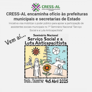 CRESS-AL encaminha ofício às prefeituras municipais e secretarias de Estado