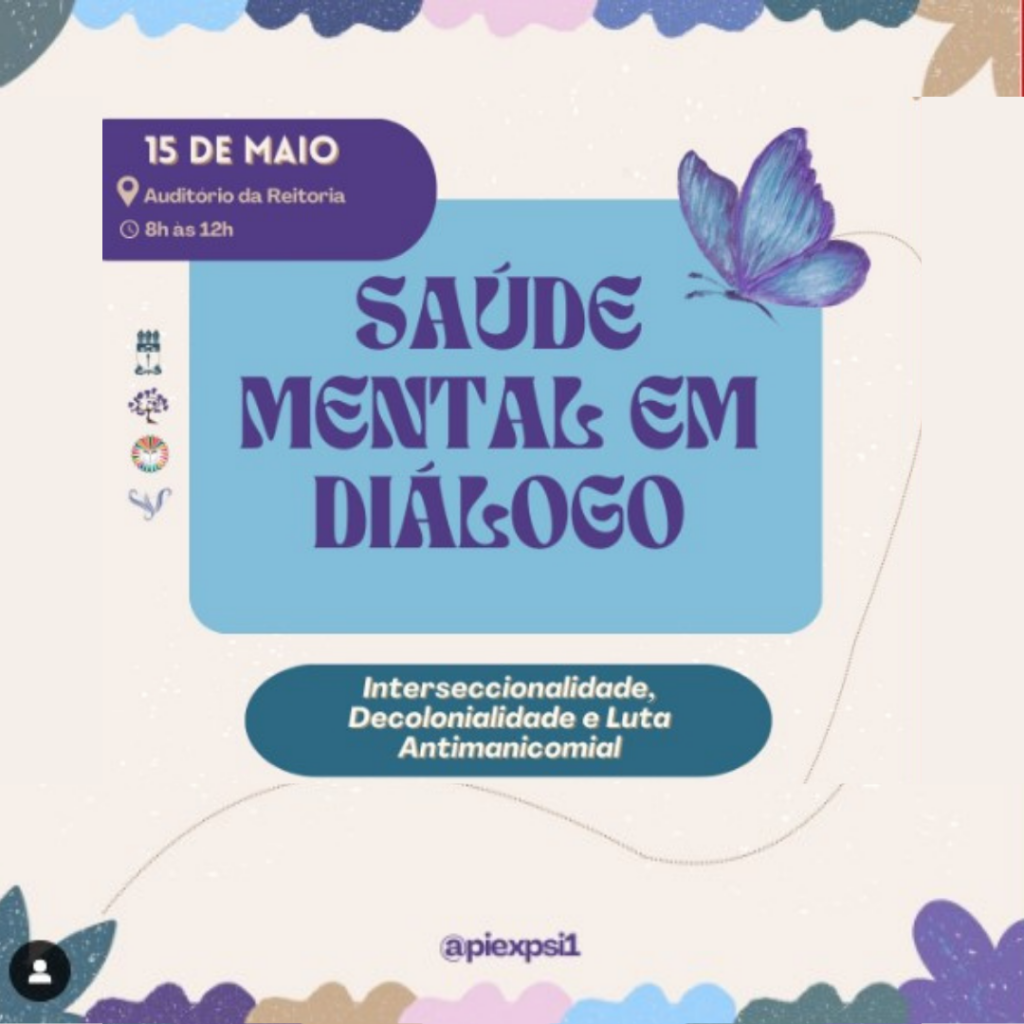 CRESS-AL participa de atividade que discutirá saúde mental com foco em interseccionalidade e luta antimanicomial
