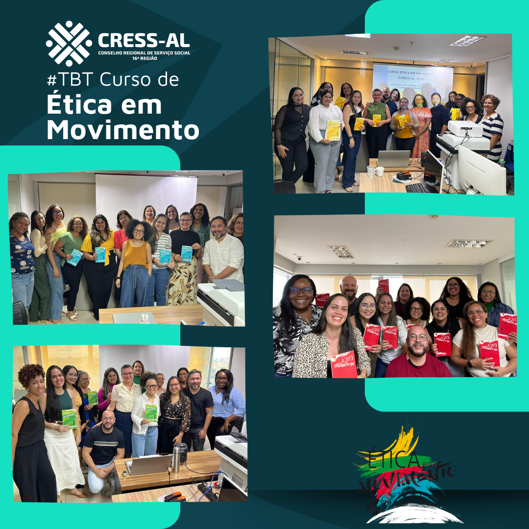 TBT: Curso Ética em Movimento reúne assistentes sociais de diversas áreas na sede do CRESS-AL