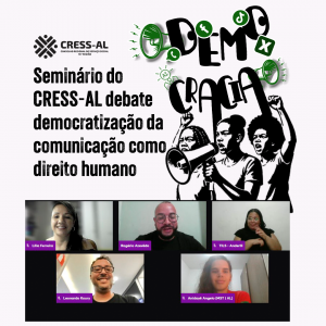 Seminário do CRESS-AL debate democratização da comunicação como direito humano