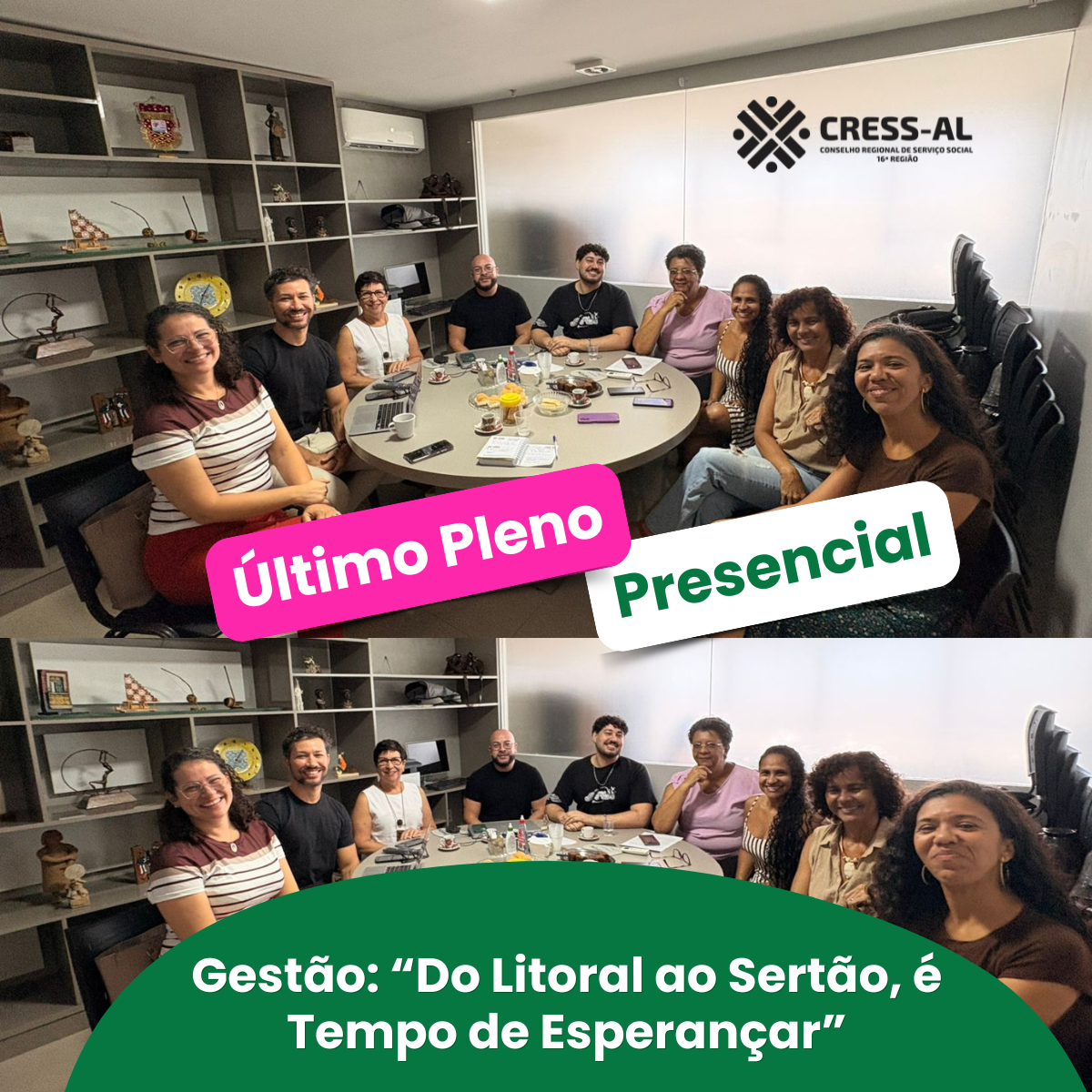 CRESS Alagoas realiza última reunião presencial do Conselho Pleno da Gestão 
